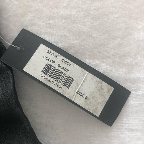 NWT S.A.S. 100% leather full skirt - Picture 4 of 10